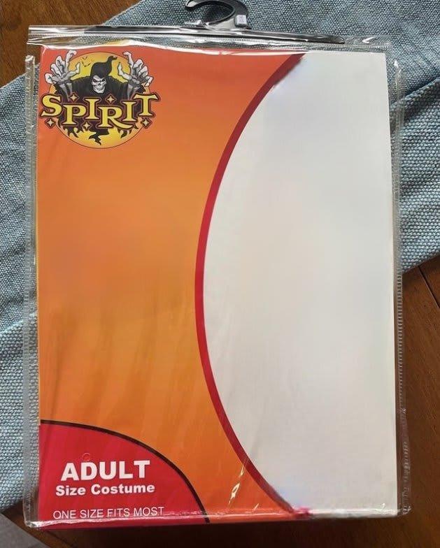 Fake Spirit Halloween Costume meme template